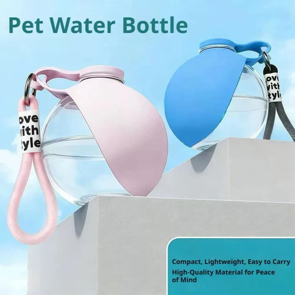 Borraccia Per Cani Con Ciotola In Silicone